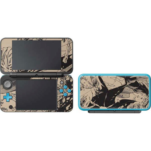 DC Comics Superman Unchained #1 Original Cover Pencils Nintendo 2DS XL (2017) Skin